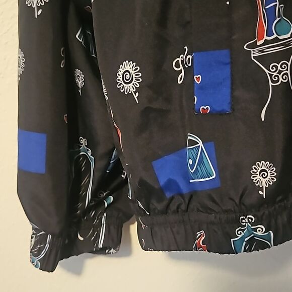 VINTAGE KORET fashionista  dress form full zipper windbreaker M - Picture 4 of 6